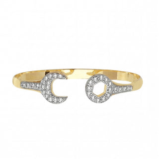 Baby Diamond Spanner Bangle