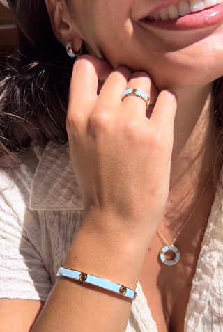 Candy Pink & Blue Screw Matching Set