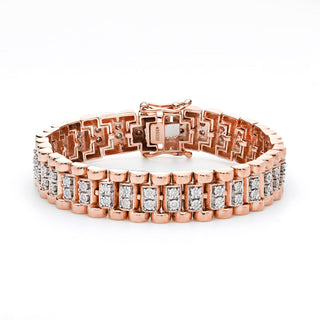 Diamond Presidential Style Bracelet