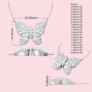 Butterfly Pendant Necklace
