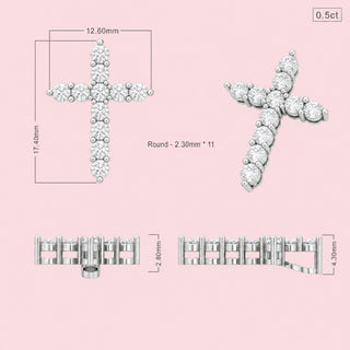 Luxe 11 Diamond Cross