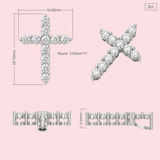 Luxe 11 Diamond Cross
