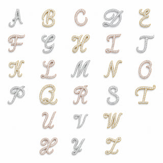 Diamond Italic Initial