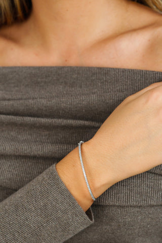 Grace Diamond Bangle
