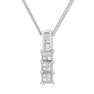 Brilliant Diamond Drop Pendant