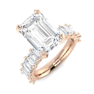 Empress Setting Emerald Ring