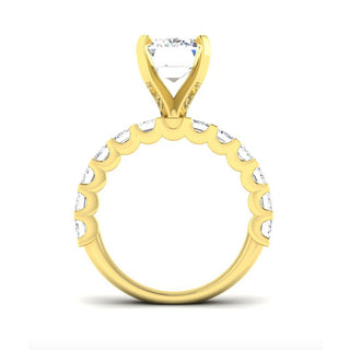 Empress Setting Emerald Ring