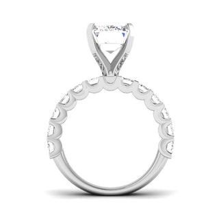 Empress Setting Emerald Ring