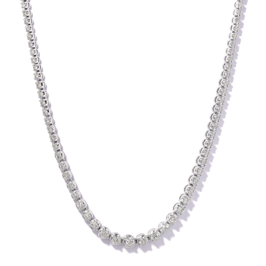 Graduated Tennis Necklace – RankinsJewellers