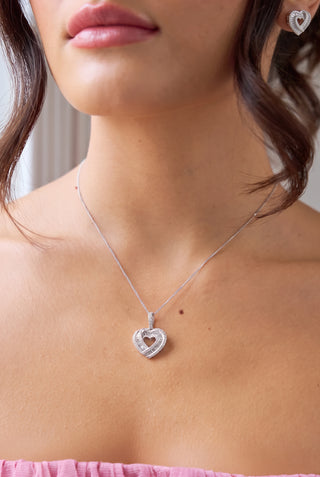 Open Heart Matching Set