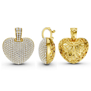 Bubble Heart Pendant