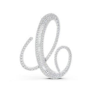 Elegant Baguette Initial