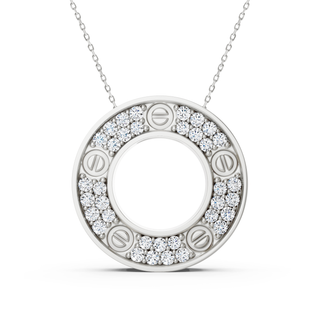 Screw Circle Pendant