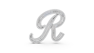 Elegant Baguette Initial