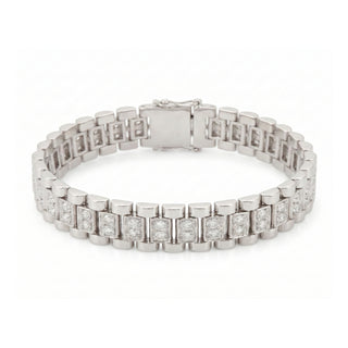 Kids Diamond Presidential Style Bracelet