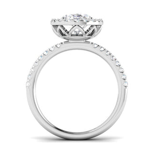 Oval Halo Ring