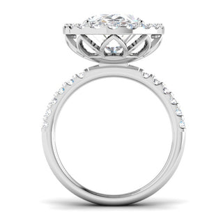 Oval Halo Ring