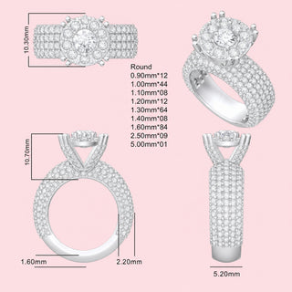 Princess Diamond Ring 339