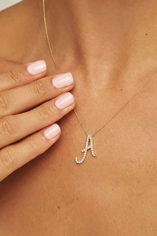 Diamond Italic Initial