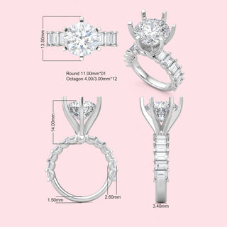 Empress Setting 6-Claw Ring