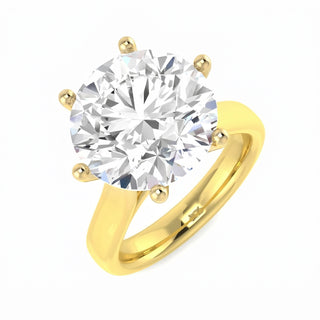 Rise 6-Claw Solitaire Ring
