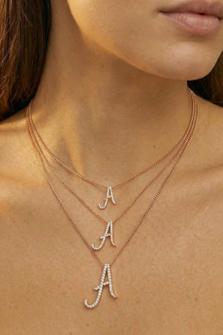 Diamond Italic Initial