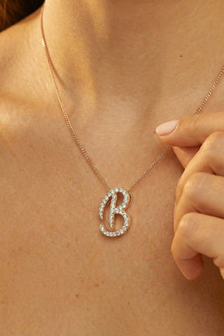 Diamond Italic Initial