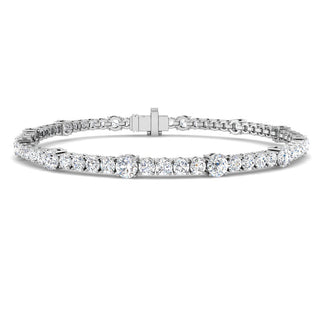 Fancy Diamond Tennis Bracelet