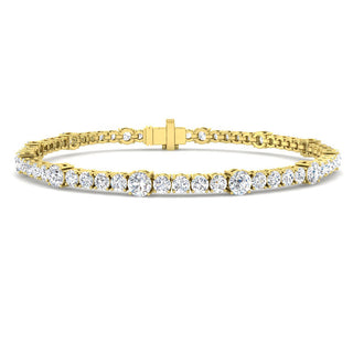 Fancy Diamond Tennis Bracelet
