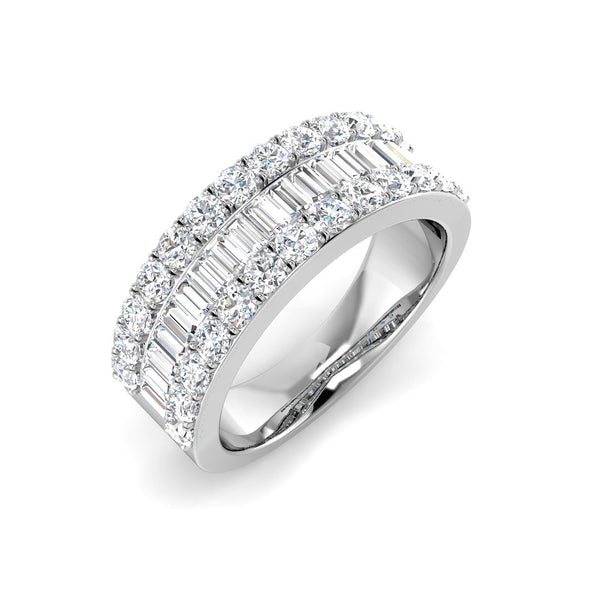Baguette Diamond Band