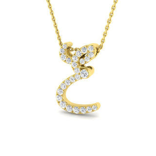 Diamond Italic Initial