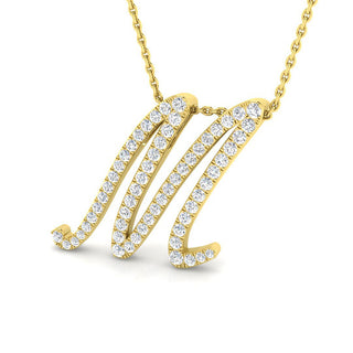 Diamond Italic Initial