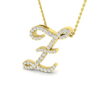 Diamond Italic Initial