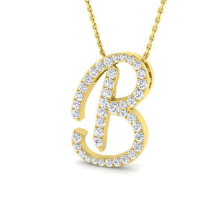 Diamond Italic Initial