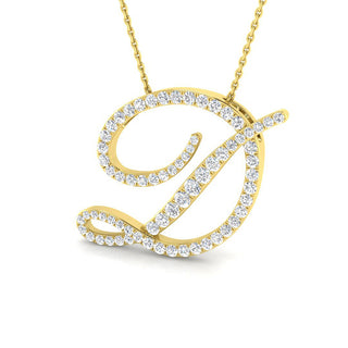 Diamond Italic Initial