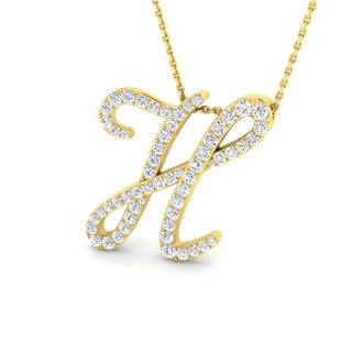 Diamond Italic Initial