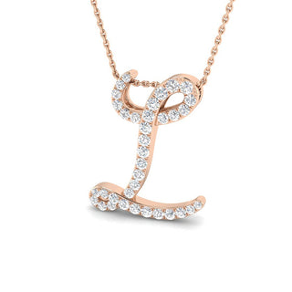 Diamond Italic Initial