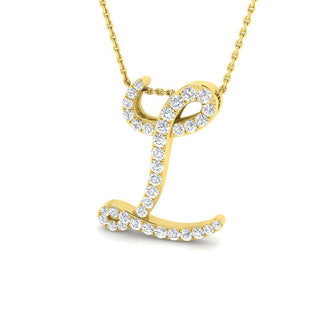 Diamond Italic Initial