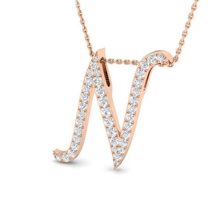 Diamond Italic Initial