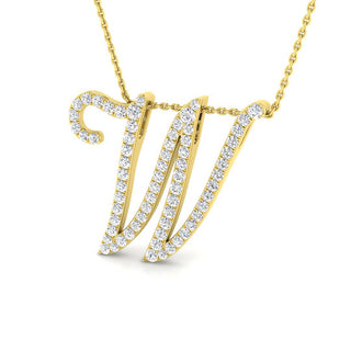 Diamond Italic Initial