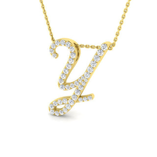 Diamond Italic Initial