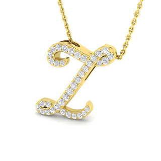 Diamond Italic Initial