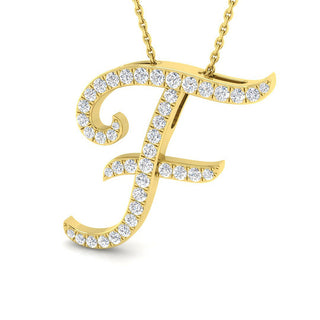 Diamond Italic Initial