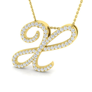 Diamond Italic Initial