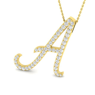 Diamond Italic Initial