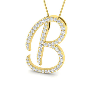 Diamond Italic Initial