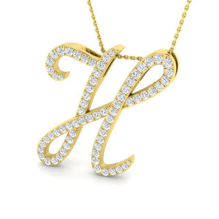 Diamond Italic Initial