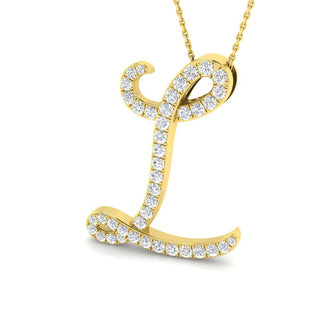 Diamond Italic Initial