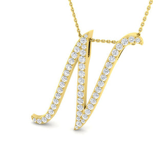 Diamond Italic Initial