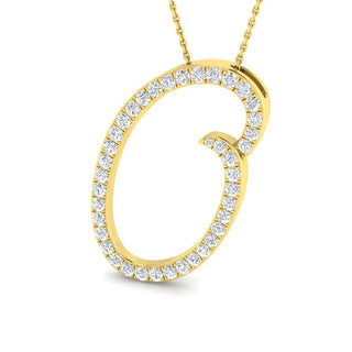 Diamond Italic Initial